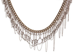 Delicate Necklace with Fringes