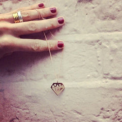 Diamond Pendant (Silver)Diamond Pendant (Gold Vermeil)