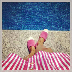 Saint Tropez Flat Crudo Fuxia