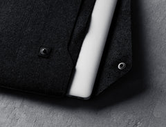 Handmade 13" Macbook Air & Pro Retina Sleeve - Black