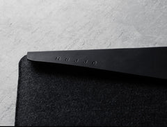 Handmade 13" Macbook Air & Pro Retina Sleeve - Black