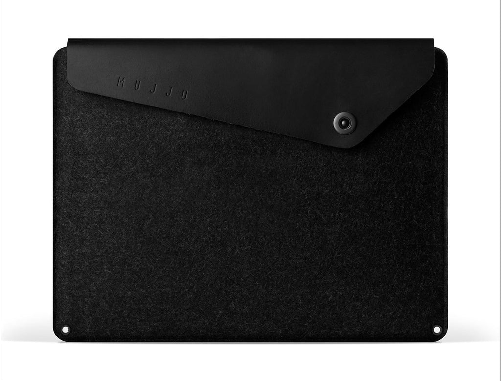 Handmade 13" Macbook Air & Pro Retina Sleeve - Black
