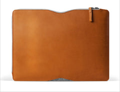 Handmade 13" Macbook Folio Sleeve - Tan