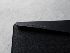Handmade 13" Macbook Pro Sleeve - Black