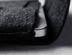Handmade 13" Macbook Pro Sleeve - Black