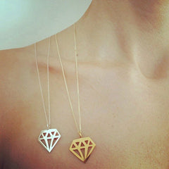 Diamond Pendant (Silver)