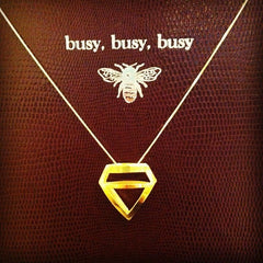 Supergirl Pendant (Gold Vermeil)