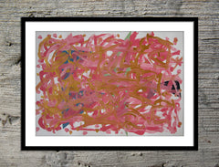 HogarthArtAtelier Abstractions in Pink 102