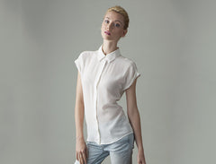 Stark Naked White Bettie Blouse