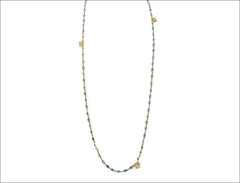 Blue Vermeil Amy Necklace