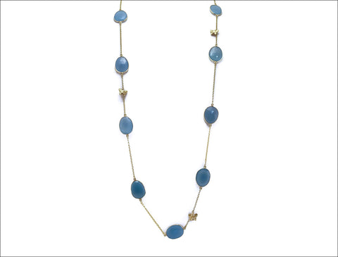 Blue Vermeil Joy Necklace
