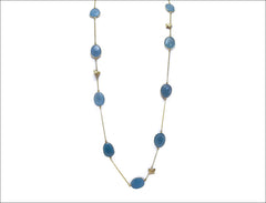 Blue Vermeil Joy Necklace