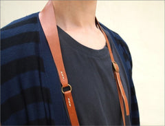 Handstitched Personalized Camera Leather Neck Strap