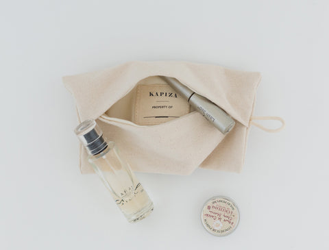 White/Canvas Utility Case