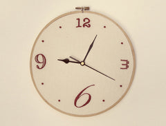 Handmade Contemporary Wall Clock