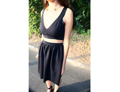Skirt & Cropped Top
