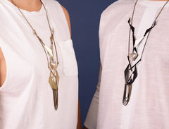 Dario's Cassandre Necklace Brass