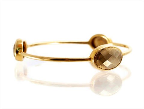 Pyrite Emma Bangle