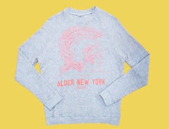 Alder New York Embroidered Sweatshirt Spartan