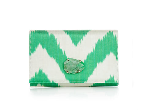 Yasmine Clutch with Stone