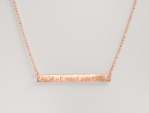 Paul Sarz Gold Plated "Identity" Pendant (L)