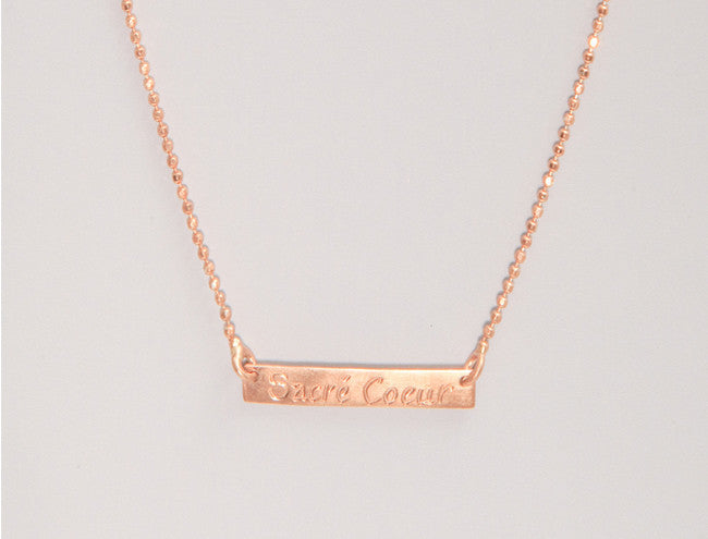 Paul Sarz Gold Plated "Identity" Pendant (M)