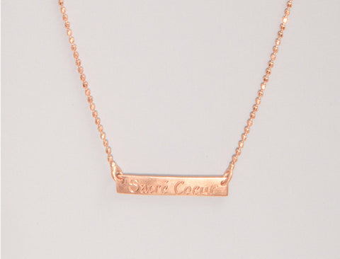 Paul Sarz Gold Plated "Identity" Pendant (M)