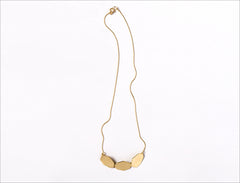 Gold Nuggets Necklace