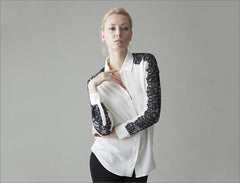 Coming to Dinner Hepburn Blouse