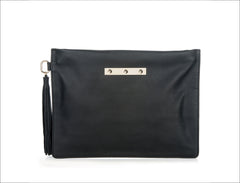 Las Vegas 24- LV24 in Black Calf Leather