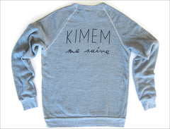 KIMEM me Suive Print Sweater - Grey