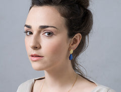 Lapis Nuggets Earrings