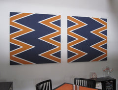 "Lightening" Blue