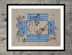 Lines in Blue