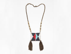 Midnight Blue Native Pendant Necklace