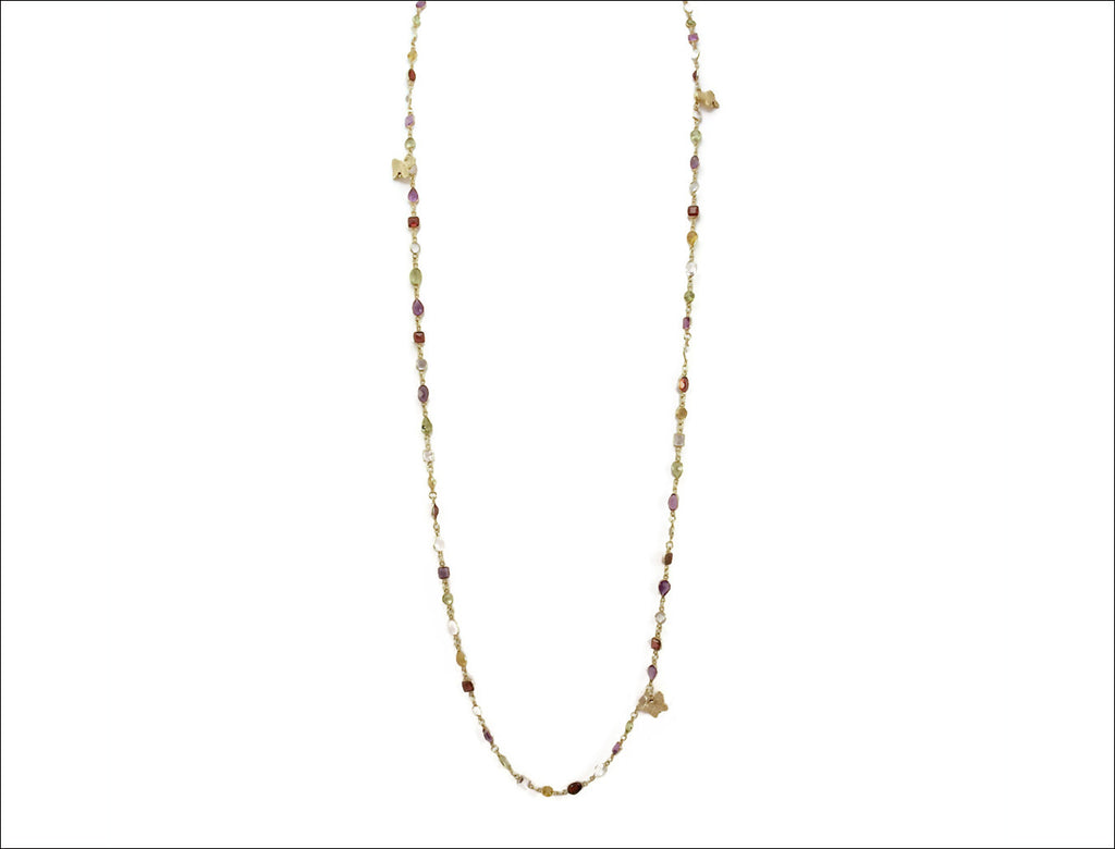 Multicolor Vermeil Amy Necklace