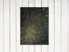acrylic painting on canvas night sparks