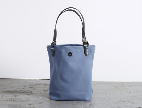 Powder Blue Nina Bag with Black Strap