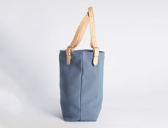 Powder Blue Nina Bag with Natural Strap