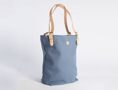 Powder Blue Nina Bag with Natural Strap