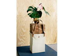 Soft Yellow Nina Bag with Natural Strap