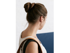 Soft Yellow Nina Bag with Natural Strap