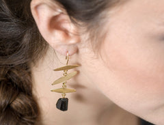 Onyx Statement Earrings