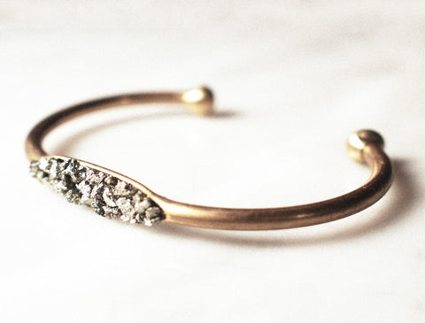 Peyote Delicate Crystal Bracelet