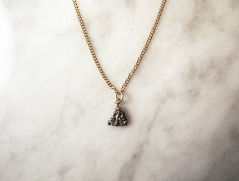 Peyote Triangle Necklace