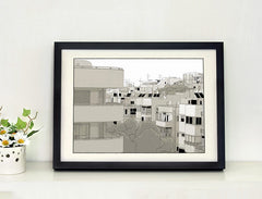 Dizengoff A3 Print