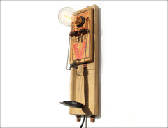 Rat Trap Hammer Lamp