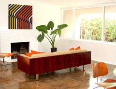 "Ripples" Orange