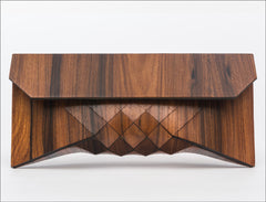 Handmade Rosewood Clutch