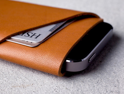 Slim Fit iPhone 5s Wallet - Tan